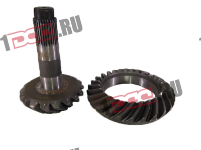 Коническая пара редуктора среднего моста (29х17//// 45 шлицов) F J6 FAW (ФАВ) 2402036-AOE/2402037 для самосвала фото 1 Челябинск