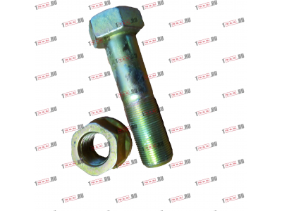 Болт крепления прямой реактивной тяги короткий H2/H3 HOWO (ХОВО) 190003803974 фото 1 Челябинск